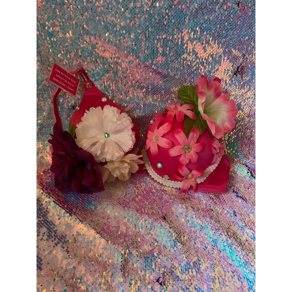 Festival Rave Flower Bra Top